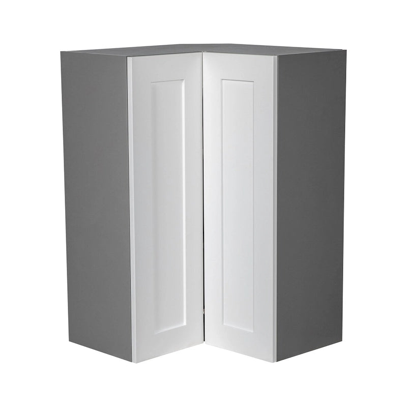 Szafka wisząca Easy Reach z podwójnymi drzwiczkami, szara - 24 x 42 x 12