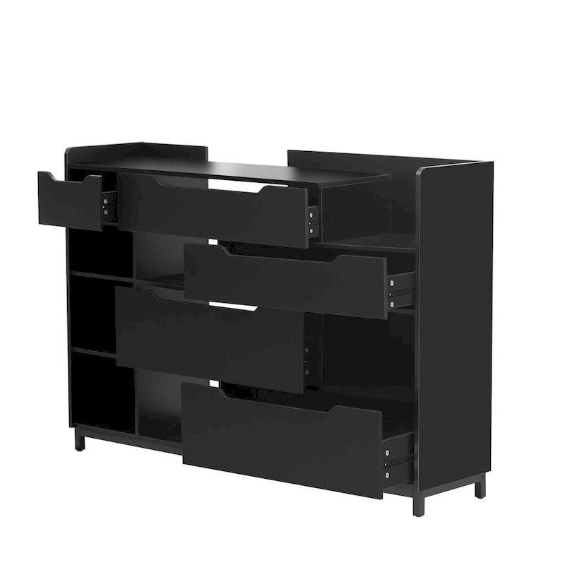 Schuhschrank für den Eingangsbereich mit Schubladen und Regalen, moderner Schuh-Organizer-Schrank, freistehendes Schuhregal