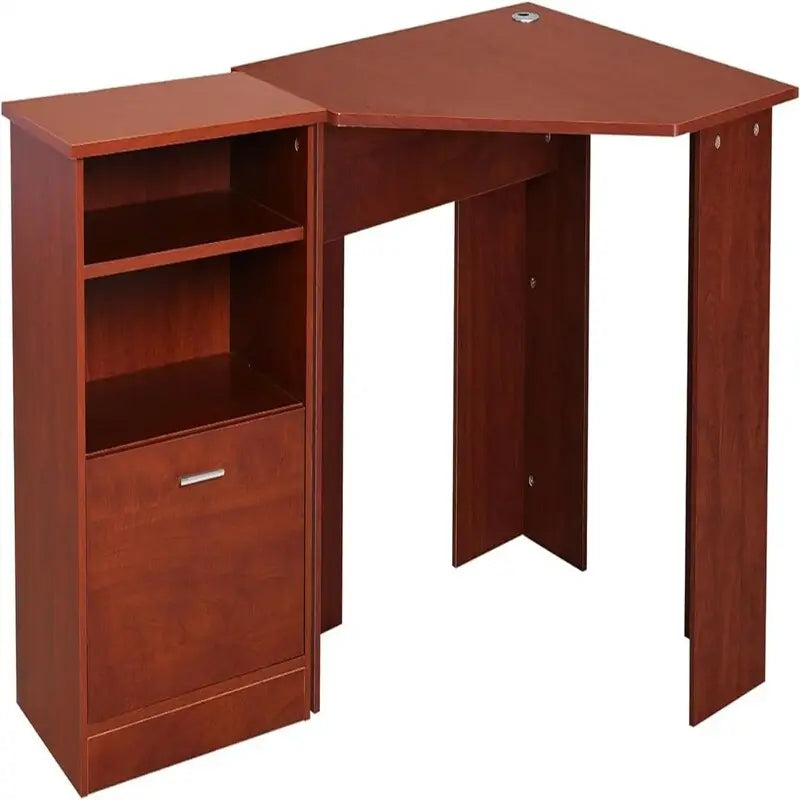 Computertisch mit Druckerschrank