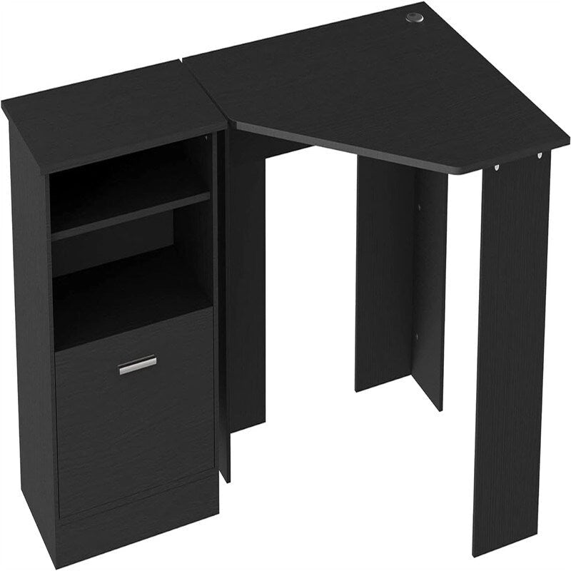 Computertisch mit Druckerschrank