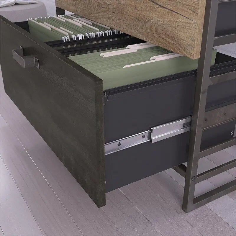 Seitlicher Aktenschrank