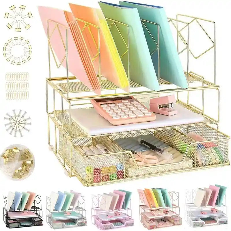 Schreibtisch-Organizer und Zubehör - 12.99D x 9.06W x 11.62H