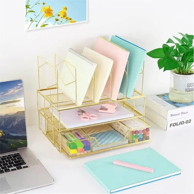 Schreibtisch-Organizer und Zubehör - 12.99D x 9.06W x 11.62H