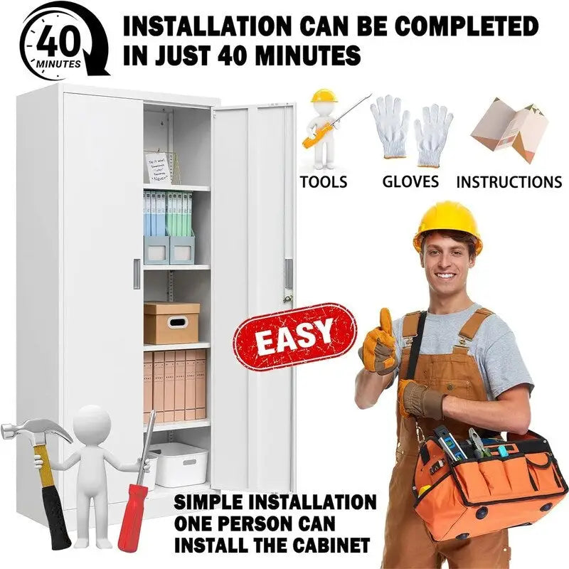 SnapIt-Stahlschrank